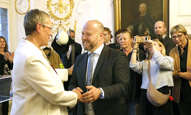 Sibylle Keupen - Amtsübergabe